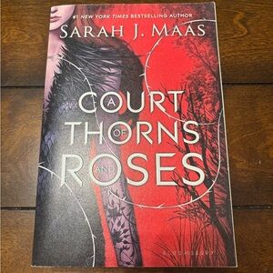 A Court of Thorns and Roses by Sarah J. Maas out of print cover